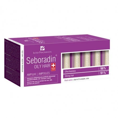 سيبورادين اويلي هير أمبولات زيتية للشعر الذي يميل...