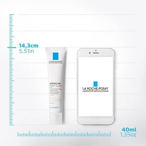 لاروش بوزاي إيفاكلار مرطب بعامل حماية SPF 30 دوو ب...
