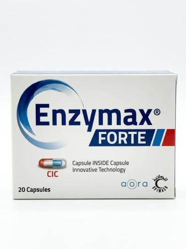 إنزيماكس فورت للمساعدة على الهضم 20 كبسولة
