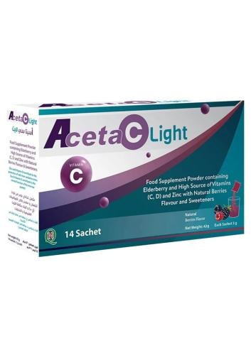 اسيتا سي لايت فيتامين سي 14 شيت