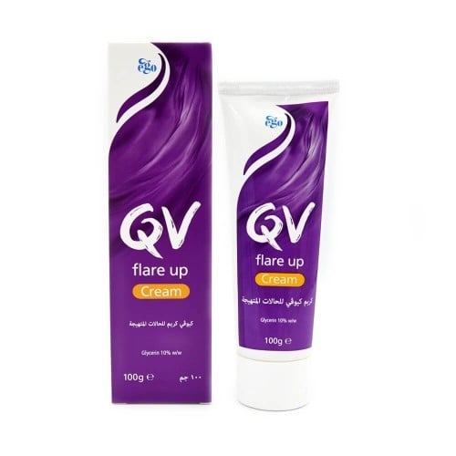 كيو في كريم مرطب للإكزيما المتهيجة 100جرام