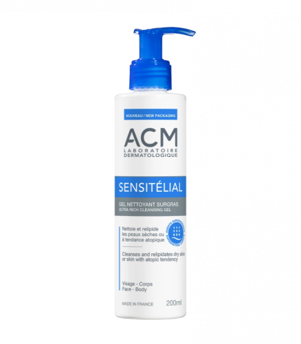 ايه سى ام جل منظف للبشرة الجافه 200 مل