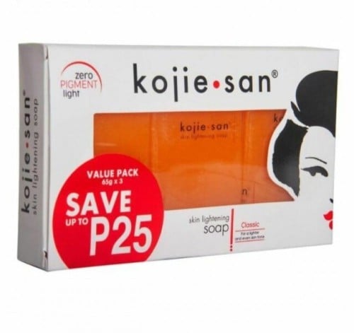 كوجي سان -صابون تفتيح البشرة بحمض الكوجيك 3*65جرام
