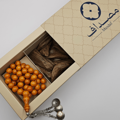 سبحة بكلايت مع 3 أوقيات مروكي كسر مباخر