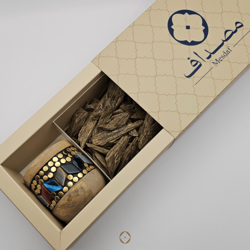 أوقيتان من الكلمنتان المحسن مع مبخرة خشب