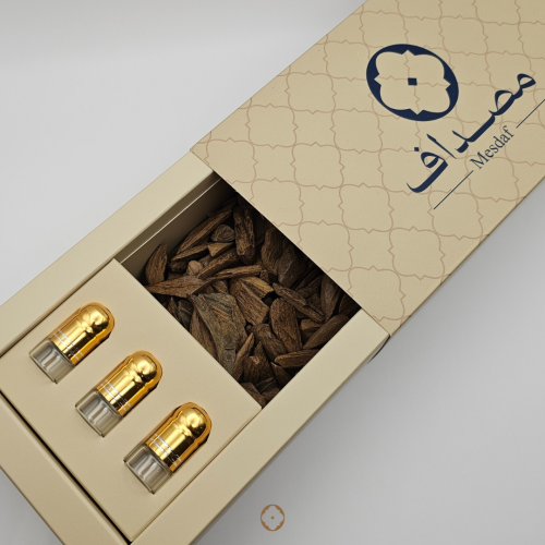 نانو تولة مسك مصداف مع 3 أوقيات من بخور مروكي محسن