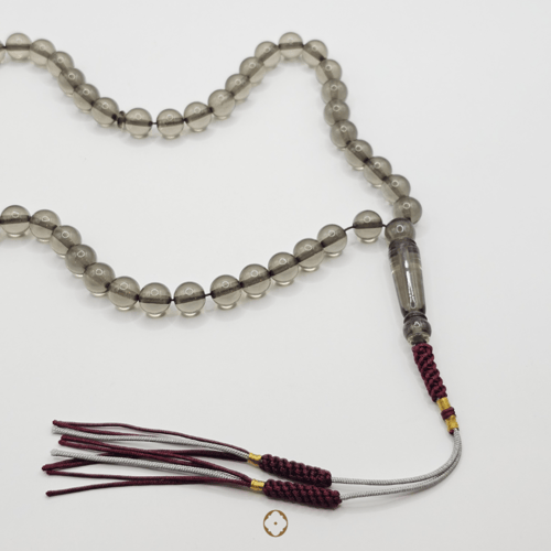 بكلايت بلجيكي كركوشة أنيقة- رصاصي شفاف