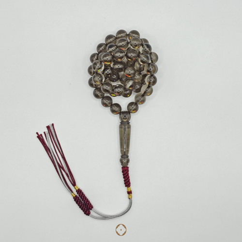 بكلايت بلجيكي كركوشة أنيقة- رصاصي شفاف