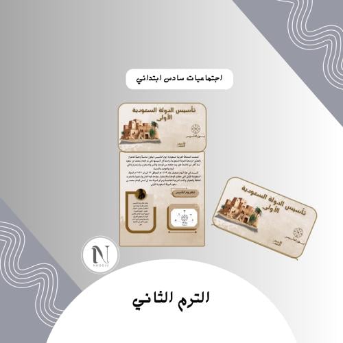 ‎ اجتماعيات سادس الترم الثاني التأسيس