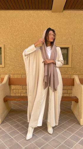 عباية حرير مغسول