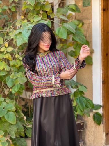 قماش هندي وكريب