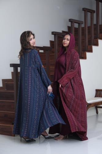 عباية كشمير هندي بارد