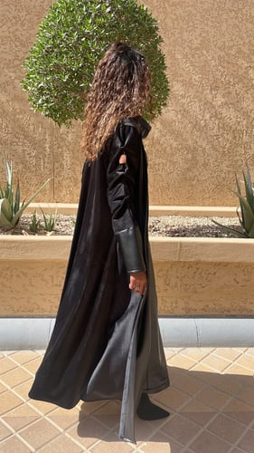 عباية شامواه خارجي وجلد داخلي