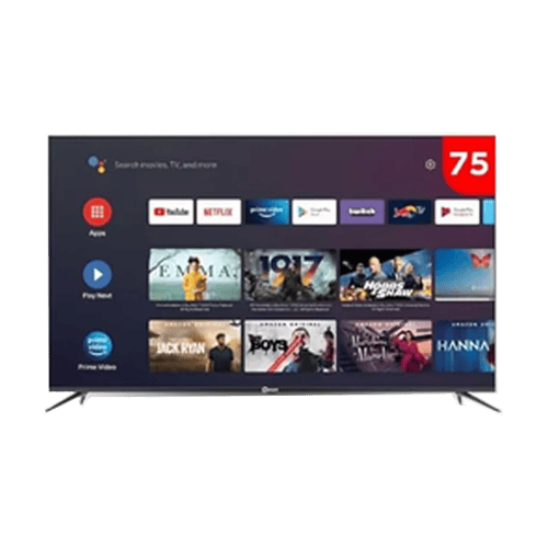 شاشة QLED دانسات 75 بوصة سمارت 144 هرتز 4K Ultra H...