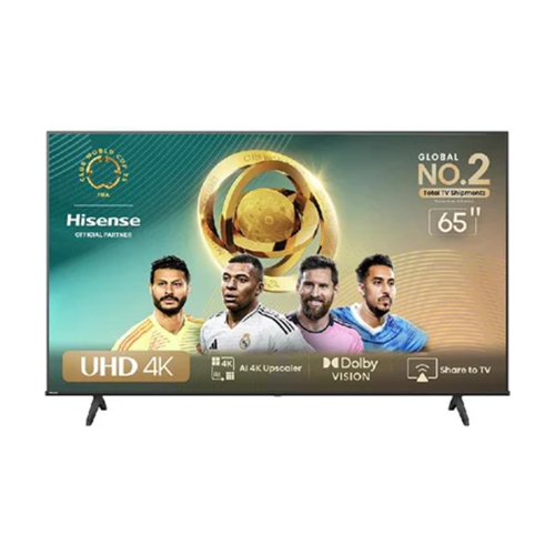 شاشة LED هايسنس 65 بوصة سمارت 4K Ultra HD VIDAA