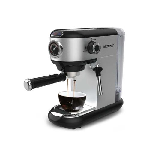 ماكينة اسبريسو ريبون 1450 واط 1 لتر مع عصا رغوة