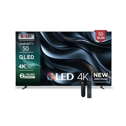 شاشة سيرين 50 بوصة QLED 4K Android 12