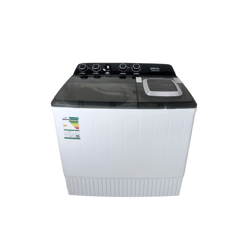 غسالة جي في سي برو 12 كيلو حوضين