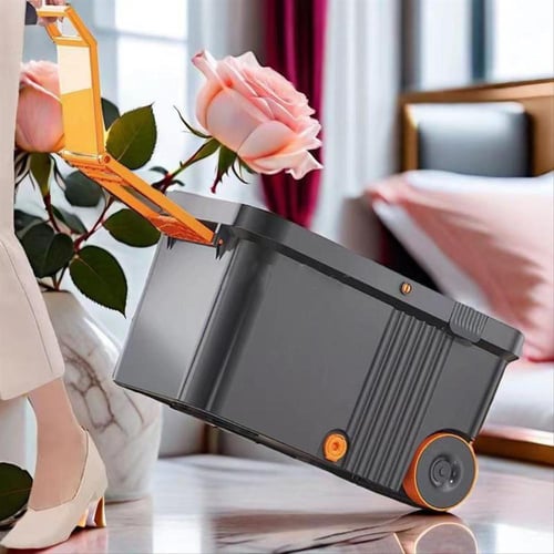 ممسحة ارضيات دوارة مع حوض للماء