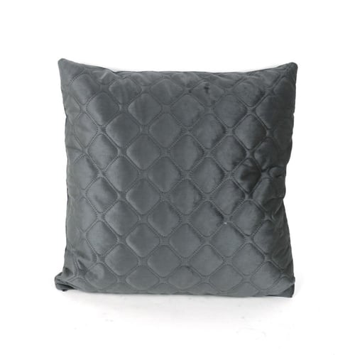 مخدة جلوس رمادي مربع