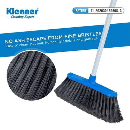 مكنسة بعصا لون ازرق مقاس 25 سم