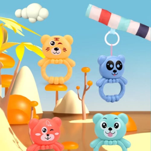 مفرش اطفال ارضي بيانو مع شخاشيخ