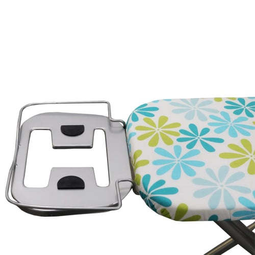 طاولة كوي سول ستار رسمة زهور ازرق و اخضر 90*30 سم