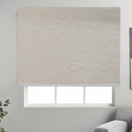 ستائر قماش بيج مشجر 100*200 سم