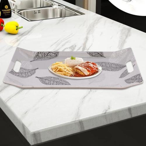 تباسي ميلامين مستطيل مشجر 32*23 سم