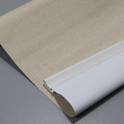 ستائر قماش بيج 200*200 سم