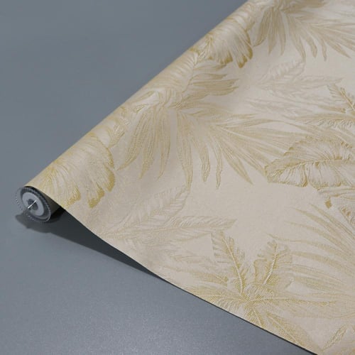 ستائر قماش ذهبي مشجر 150*200 سم