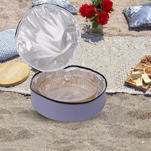 شنطة رحلات مدور طقم 2 حبة اللون رمادي