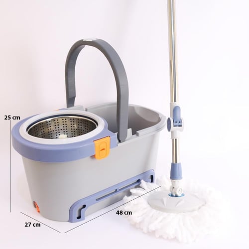 ممسحة ارضيات موب دوارة مع حوض للماء