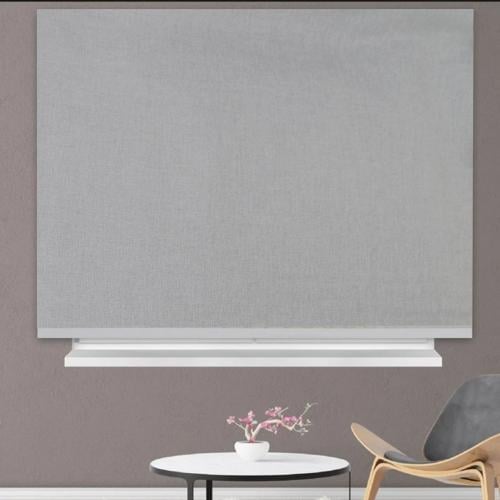 ستائر قماش رمادي 100*200 سم