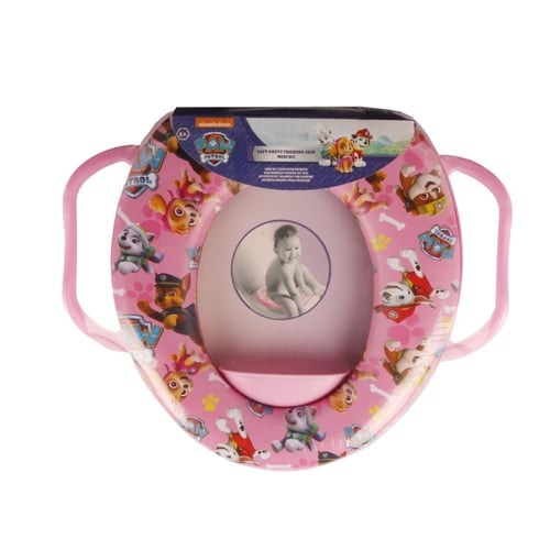 كرسي حمام اطفال وردي