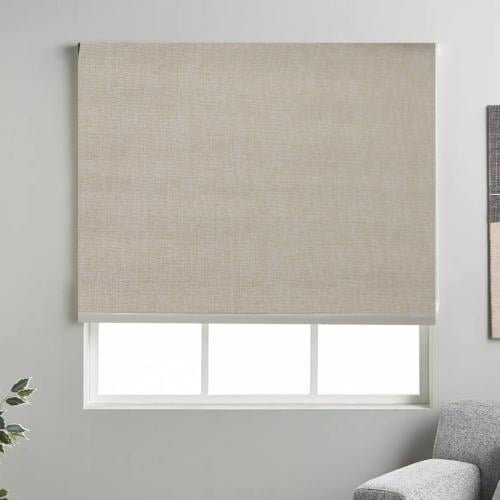 ستائر قماش بيج 200*200 سم