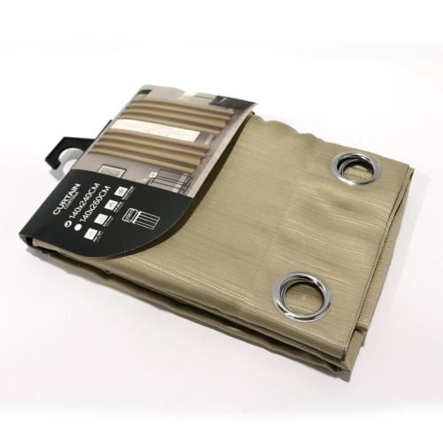 ستارة قماش لون بني 140*240 سم