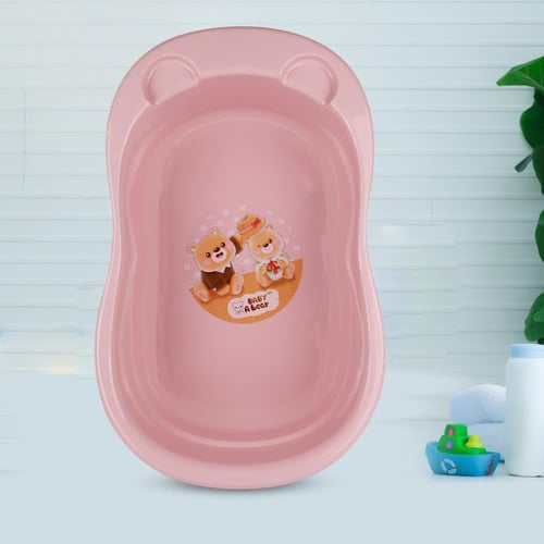 بانيو اطفال وردي "70*42*18CM