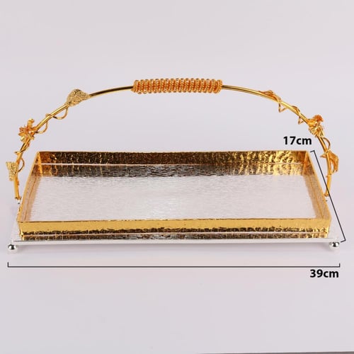 شيال حلا ذهبي مستطيل مرايا