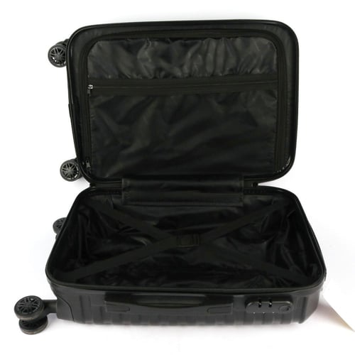 شنط سفر لون أسود مقاس 28