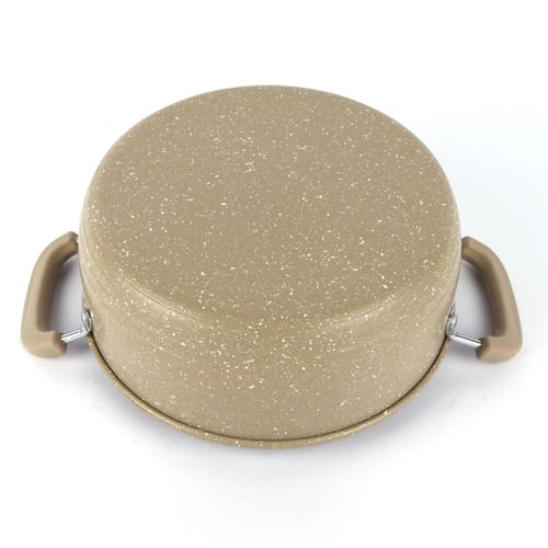 طقم قدور ستون غطاء زجاج 6 قطع