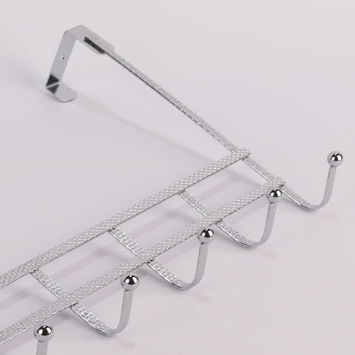 علاق ملابس باب استيل فضي 8 شنكل