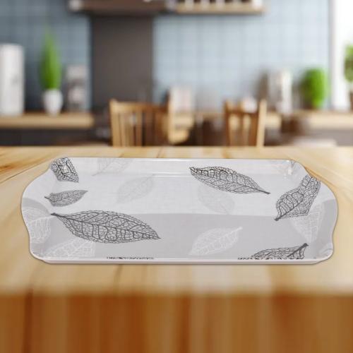 تباسي ميلامين مستطيل مشجر 32*18سم