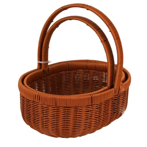 طقم سلة رحلات مصنوعة من الخسف 2 قطعة من سوول ستار...