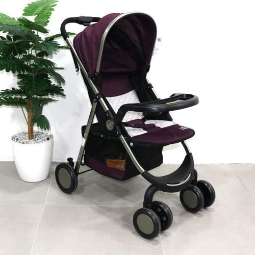 عربية اطفال شارع دووزي لون عنابي