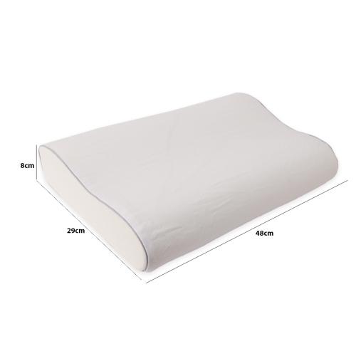 مخدة مستطيل ابيض