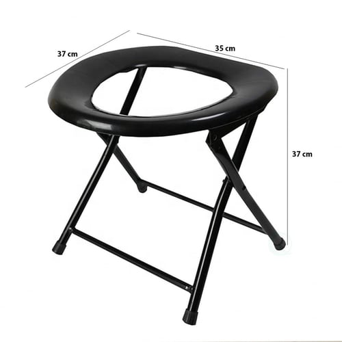 كرسي مرحاض اسود