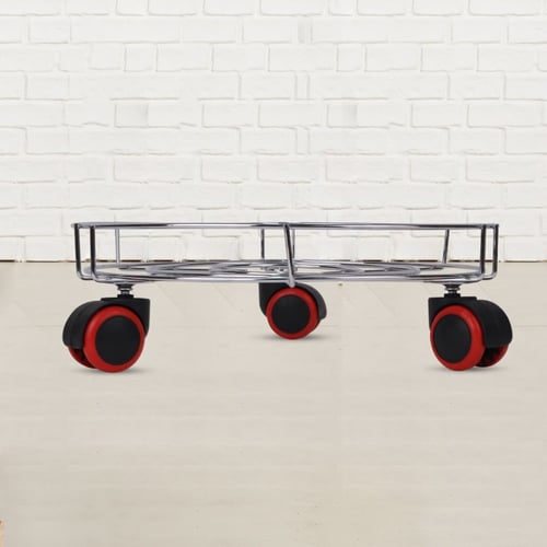 قاعد أسطوانة غاز ستانلس ستيل من سوول ستار 34 سم فض...