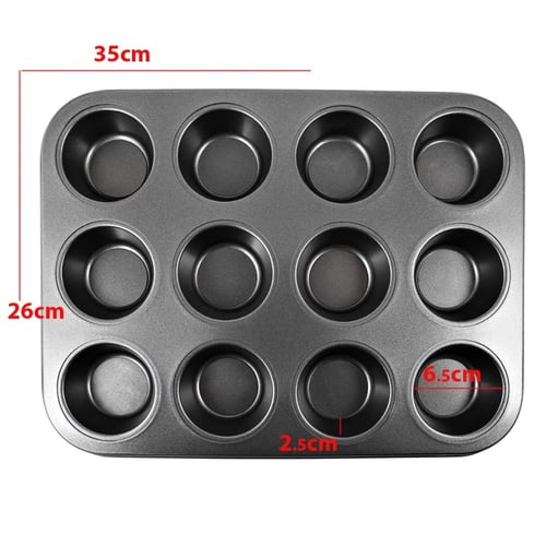 قالب كوب كيك 12 قطعة من سوول ستار SL102844