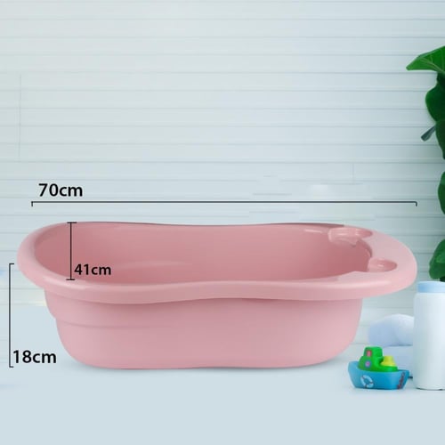 بانيو اطفال وردي "70*42*18CM